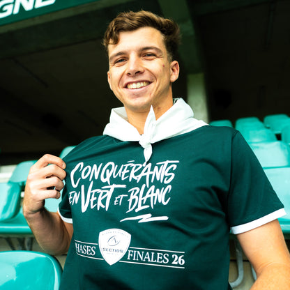 T-shirt Vert Enfant Phases Finales 2025/2026