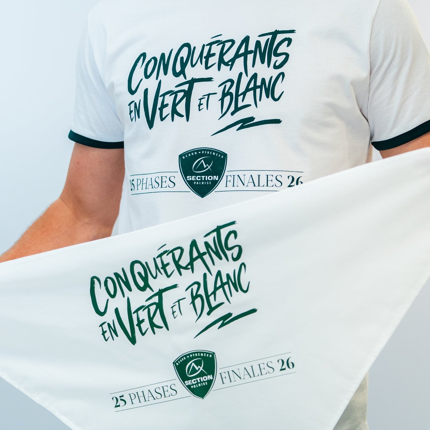 T-shirt Blanc Enfant Phases Finales 2025/2026