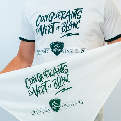 T-shirt Blanc Enfant Phases Finales 2025/2026
