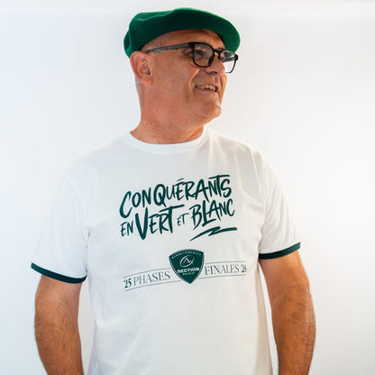 T-shirt Blanc Enfant Phases Finales 2025/2026