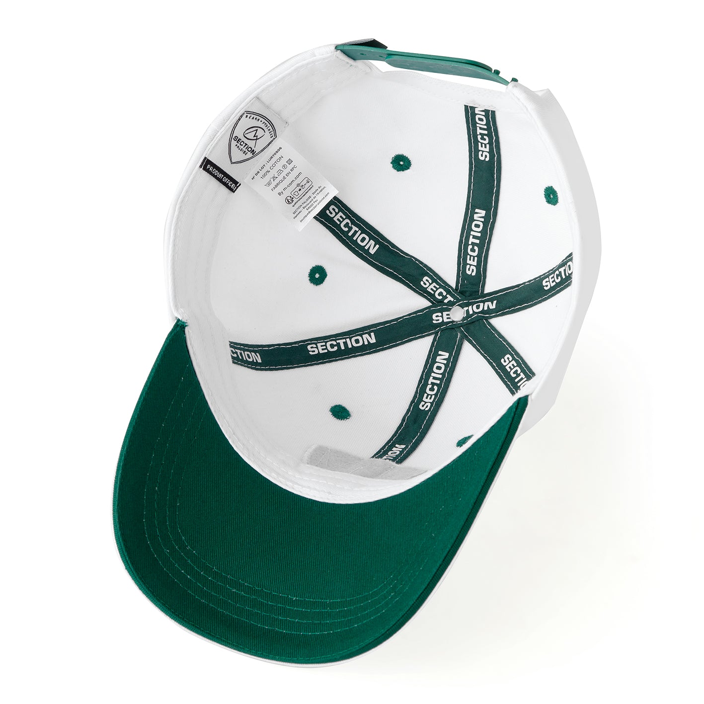 CASQUETTE CLASSIQUE BLANCHE