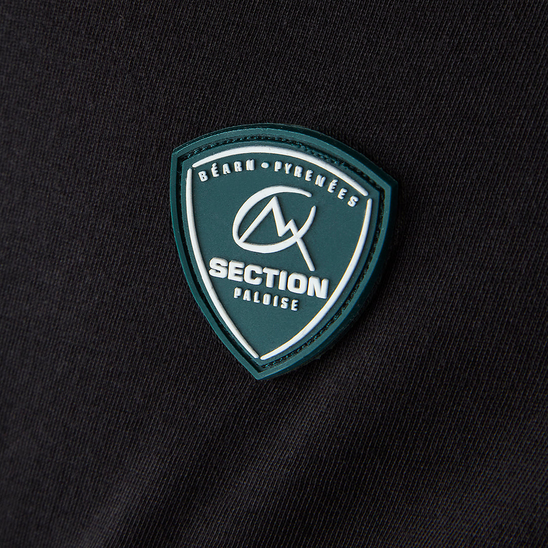 T-SHIRT BLASON NOIR ENFANT