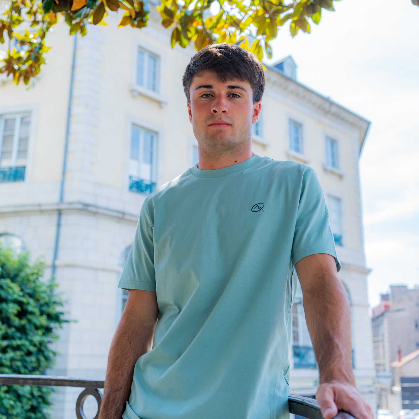 T-shirt Henri Vert d'eau 2026/2027