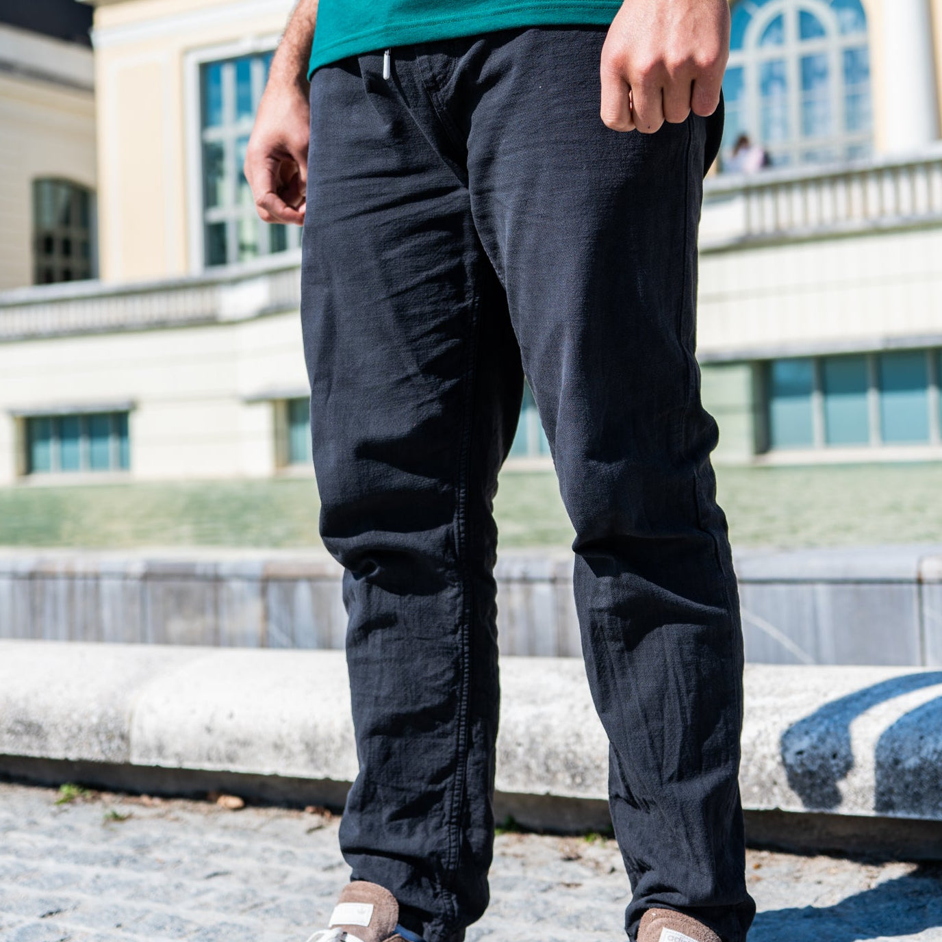 PANTALON SERGE BLANCO