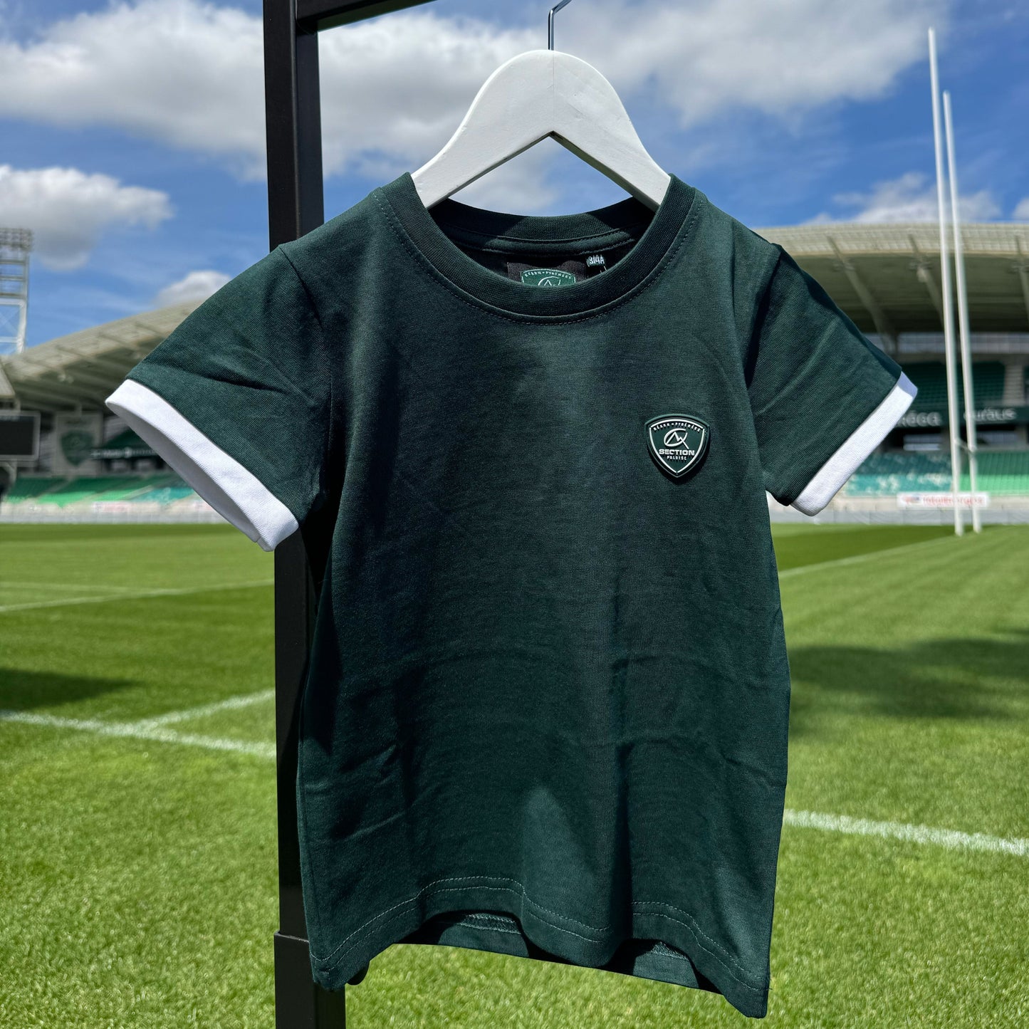 T-shirt Enfant Vert Logo Section Paloise - 2025/2026