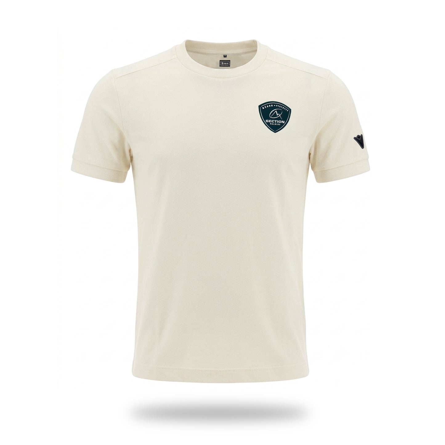 T-Shirt Beige Macron Section Paloise - 2026/2027