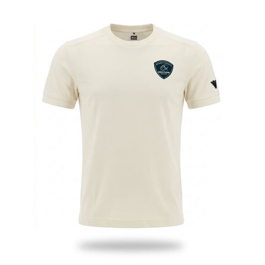 T-Shirt Beige Macron Section Paloise - 2026/2027