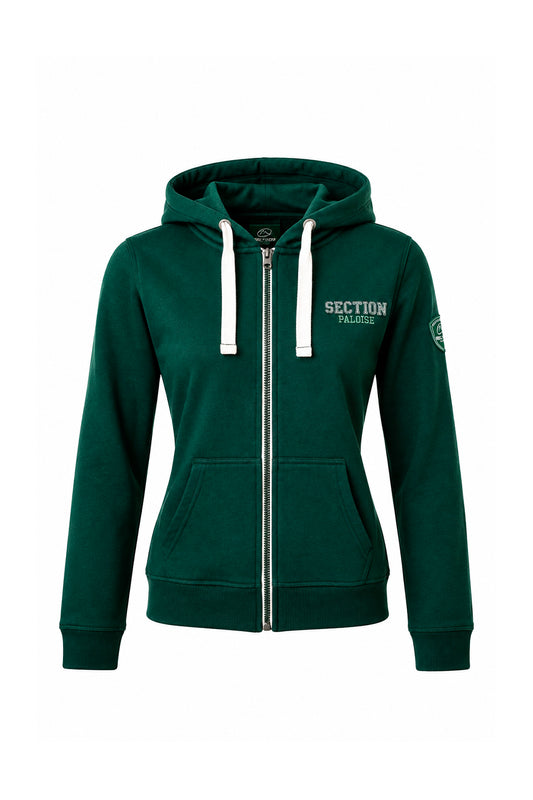 Sweat Femme Zippé à Capuche Section